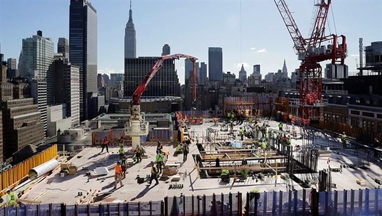 The USA construction spending rises less than expected in October