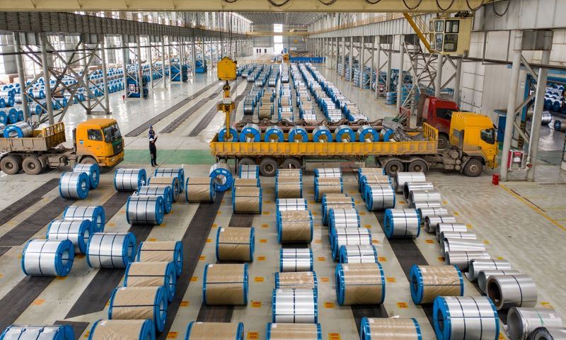 CSC exquisite steel products shipping performance outstanding in 2021