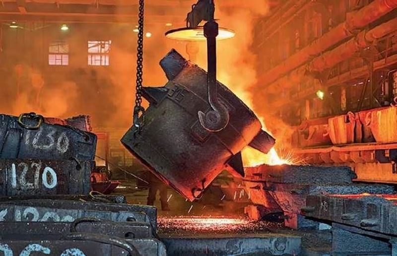 Brazil's crude steel production rose in April