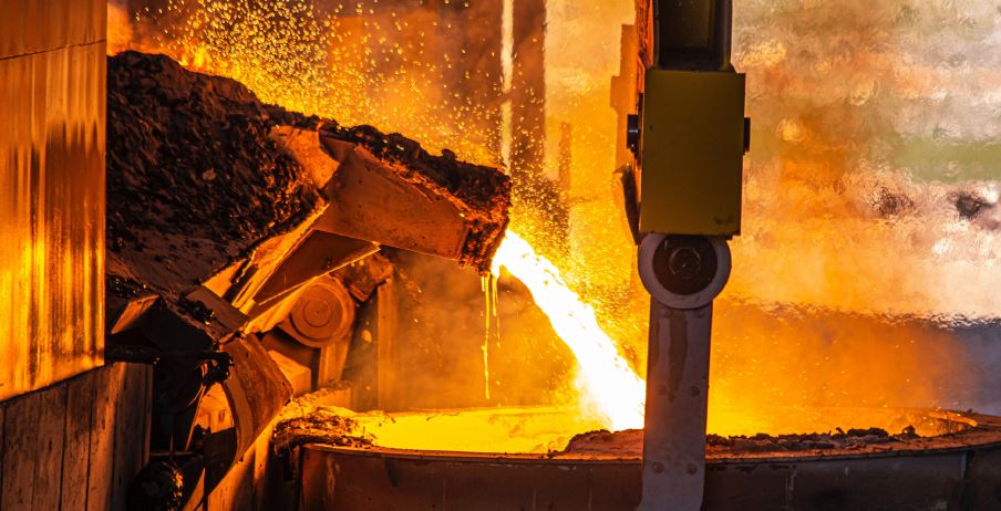 Germany's crude steel production decreased