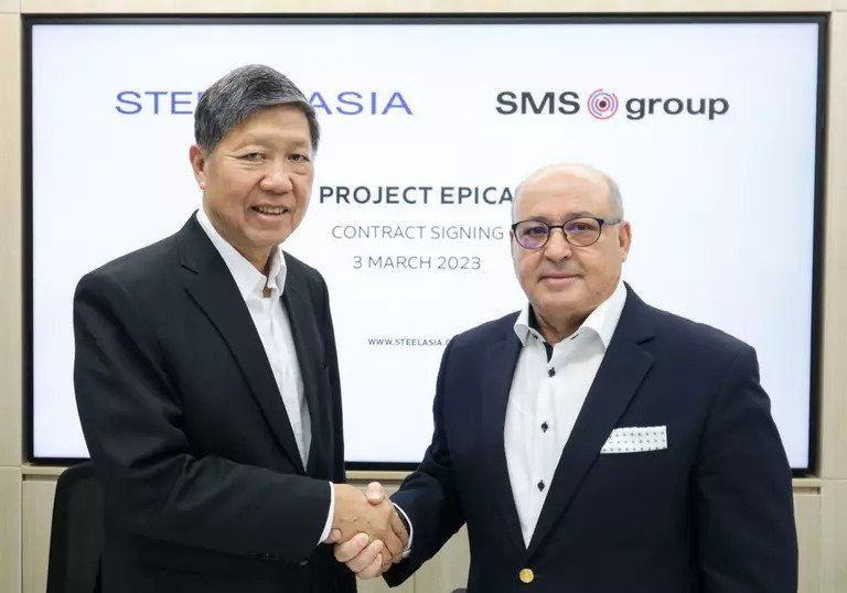 German SMS Group to Build Rolling Mill for SteelAsia