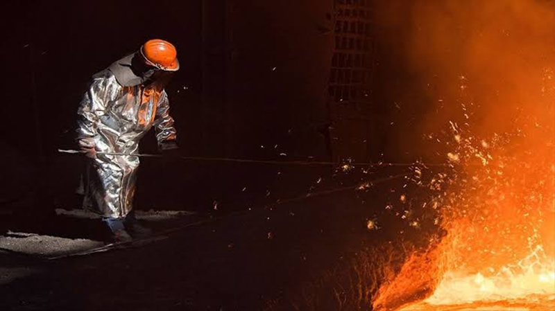 Brazil's crude steel production decreased