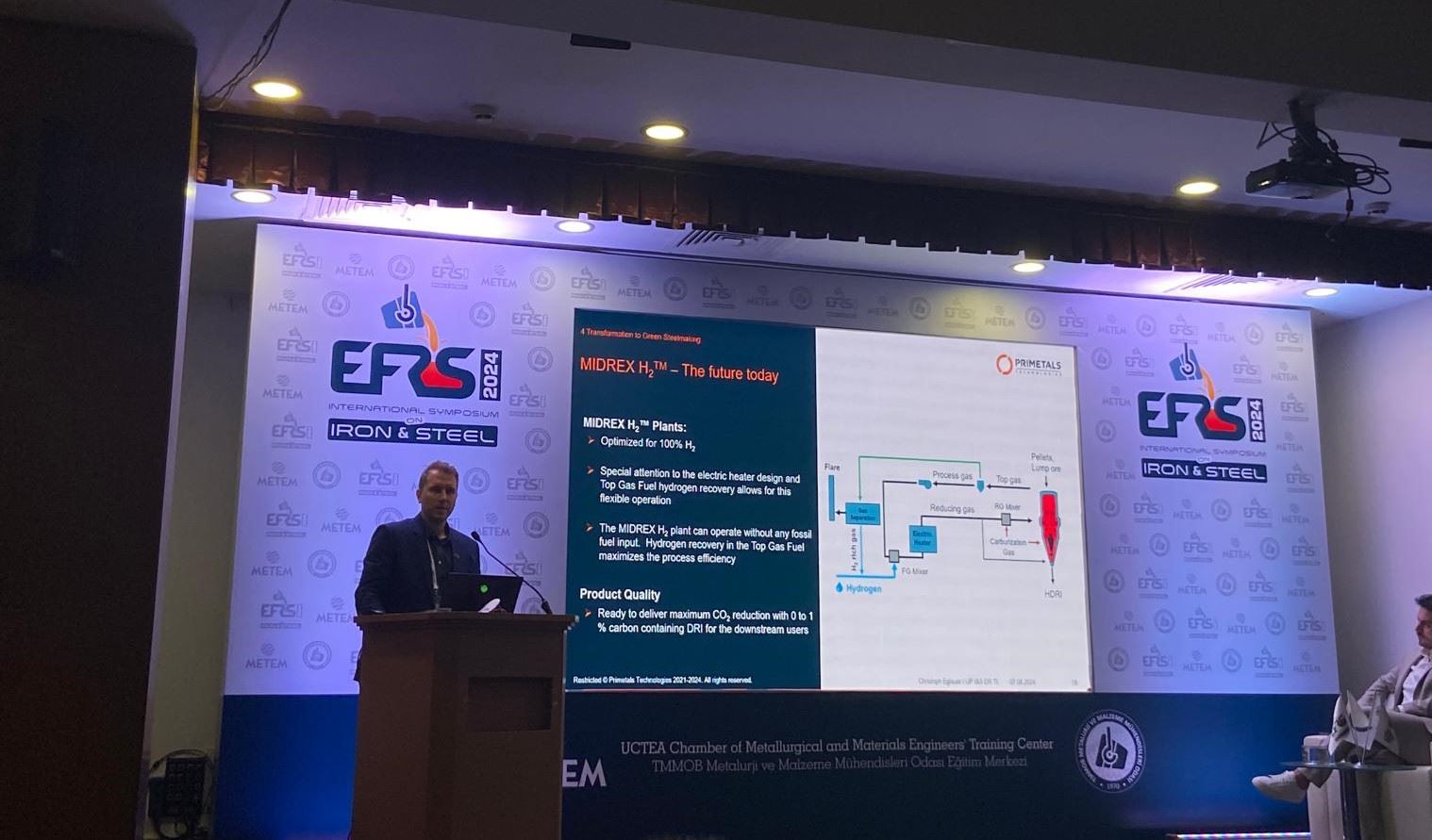 Primetals focused on the transition to green steel at EFRS 2024