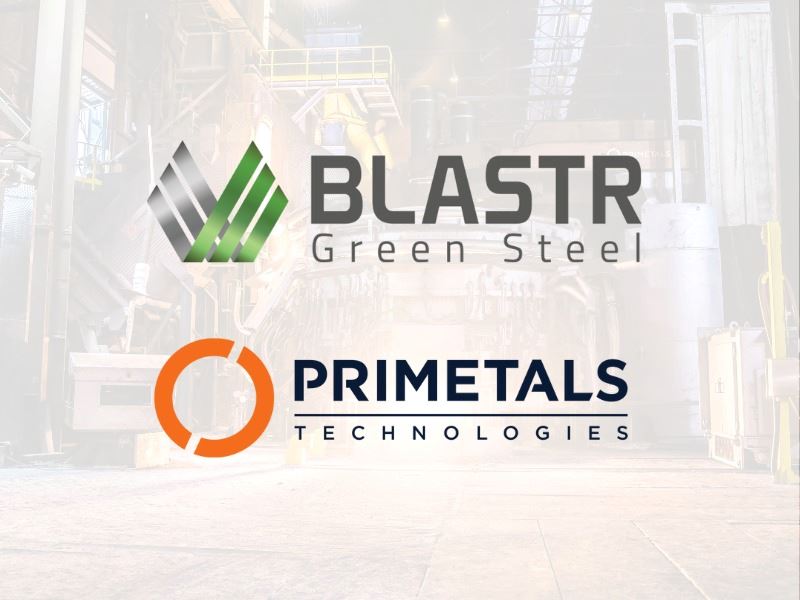 Blastr Green Steel, teknolojik ortak olarak Primetals Technologies'i seçti