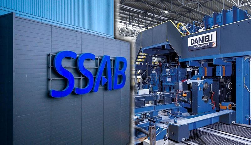 SSAB, İsveç’te Danieli ile fosil yakıtsız çelik üretimi için güçlerini birleştiriyor