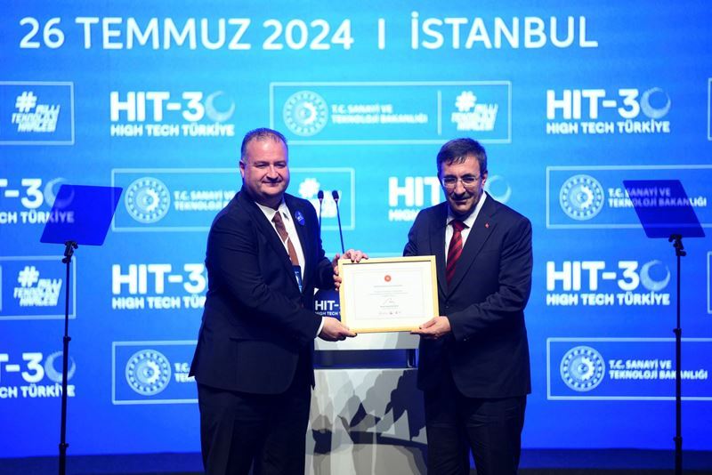 Isdemir receives award for HIT-30 High Technology Incentive Program