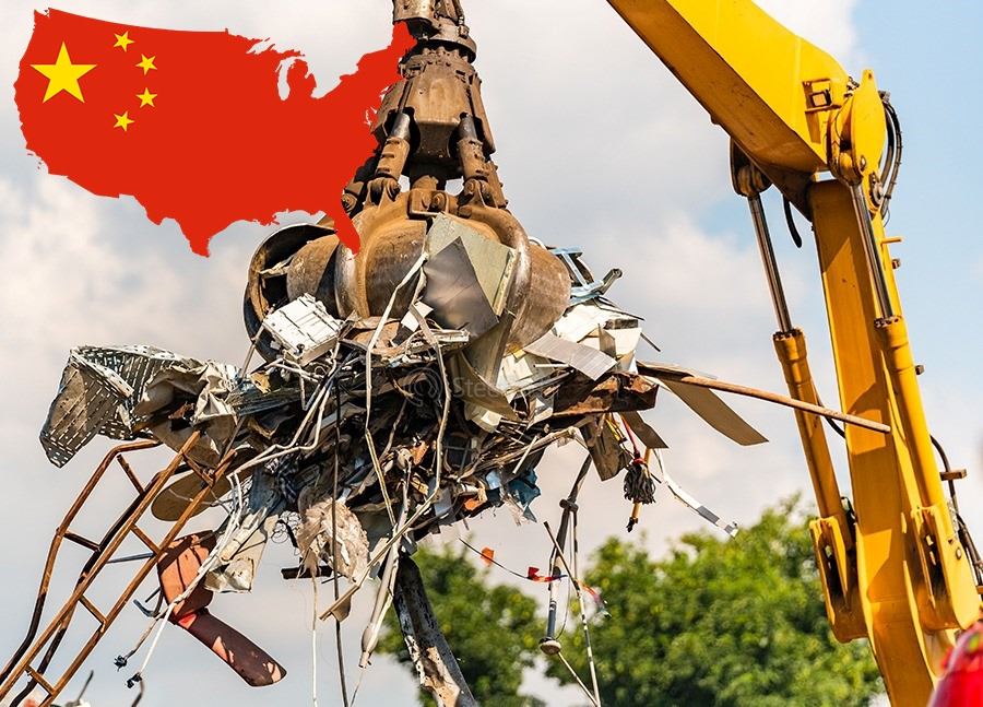 Scrap price falls in China