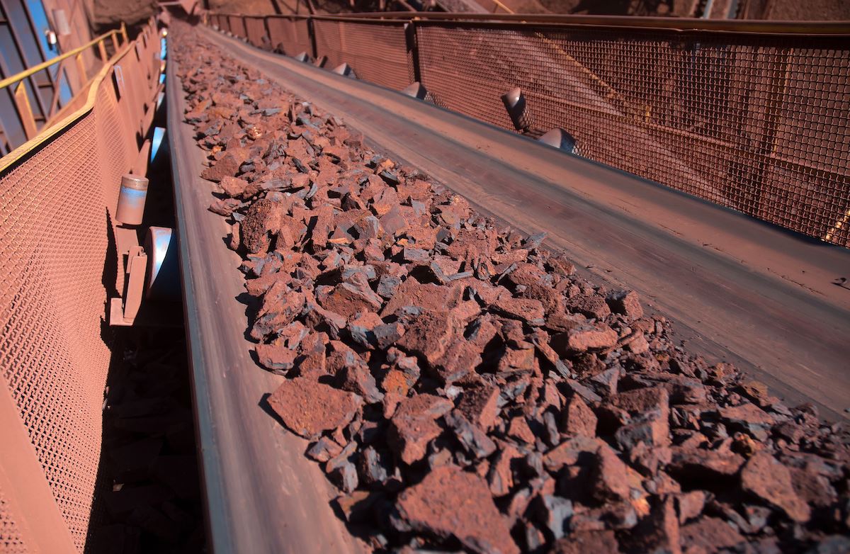 The gradual growth of China's iron ore market