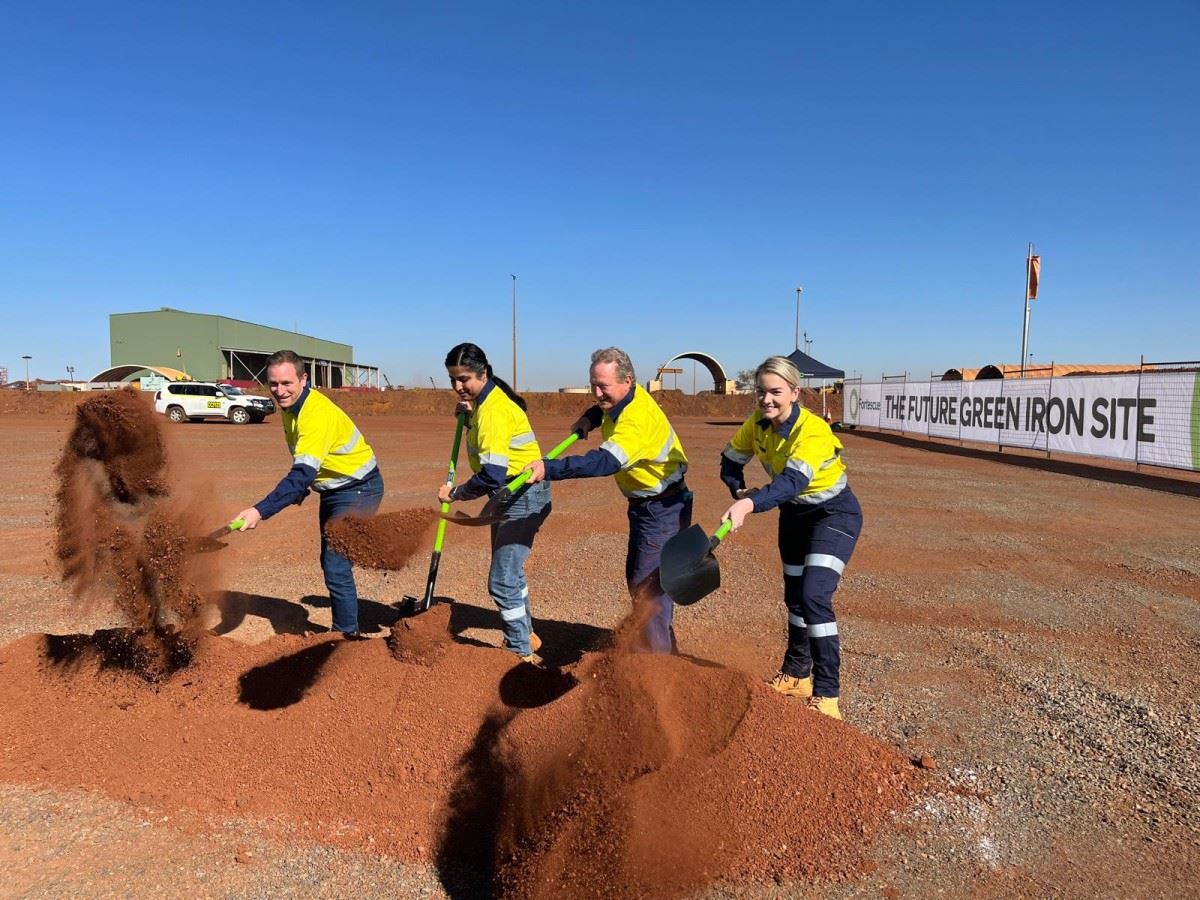 Fortescue, Christmas Creek yeşil demir tesisi inşaatına başladı