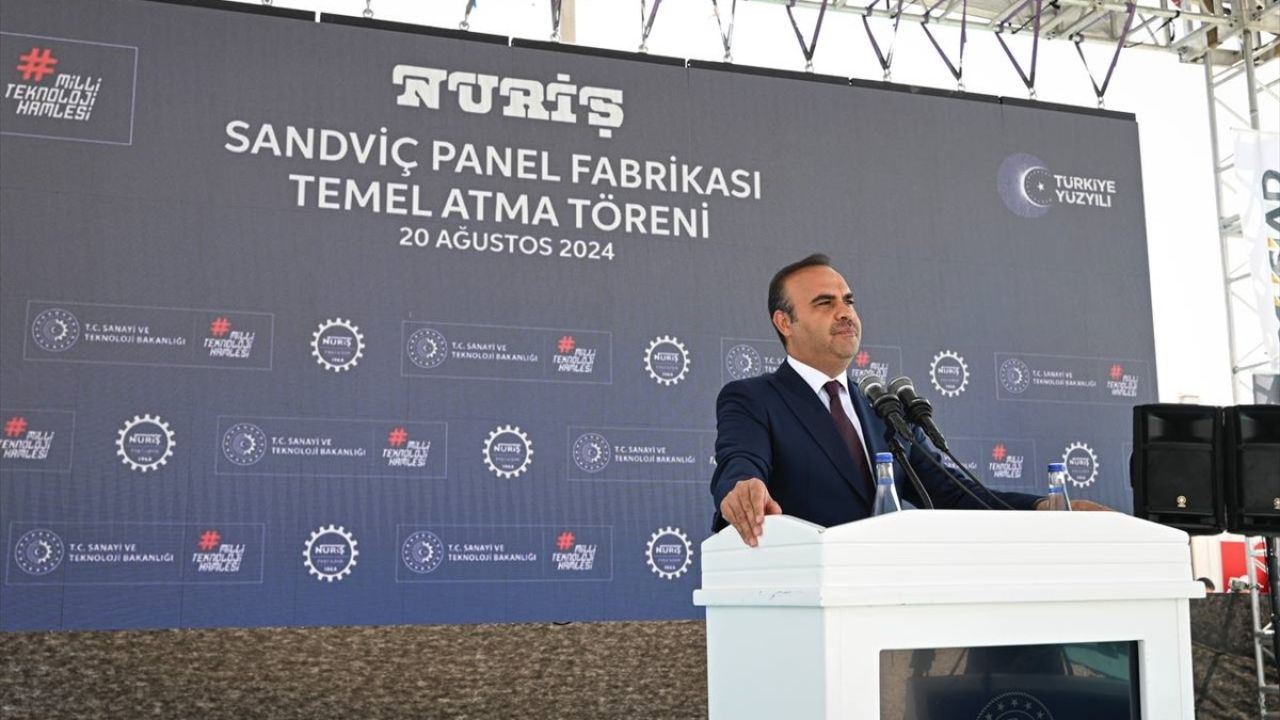 Nuriş Sandviç Panel Fabrikası’nın temel atma töreni gerçekleşti