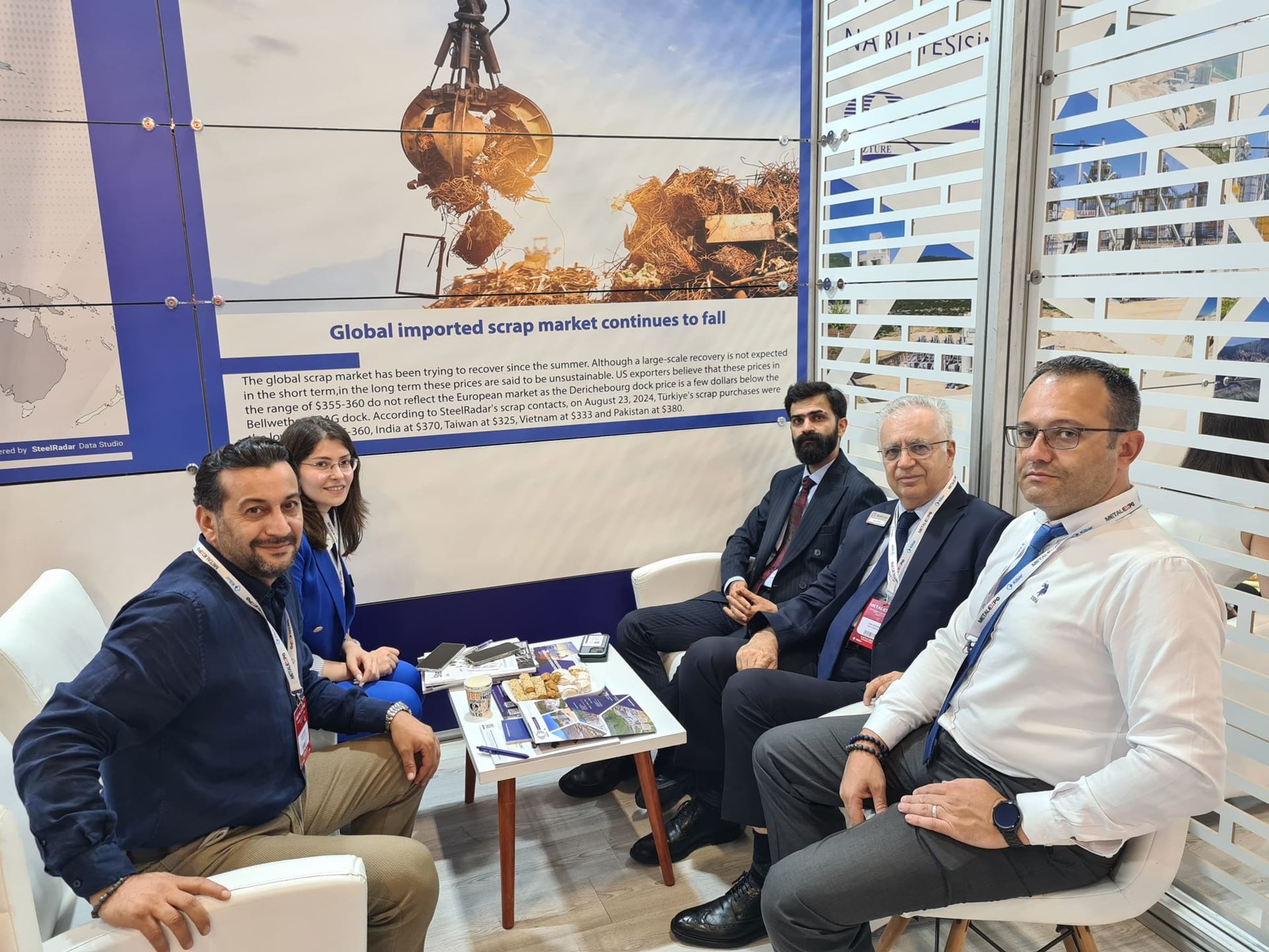 Metal Expo'da İran-Azerbaycan Birliği'nden SteelRadar ziyareti