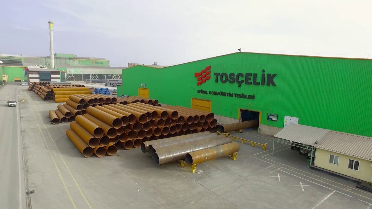 Tosçelik Spiral to supply line pipes for Rhine Water Transport  Pipeline