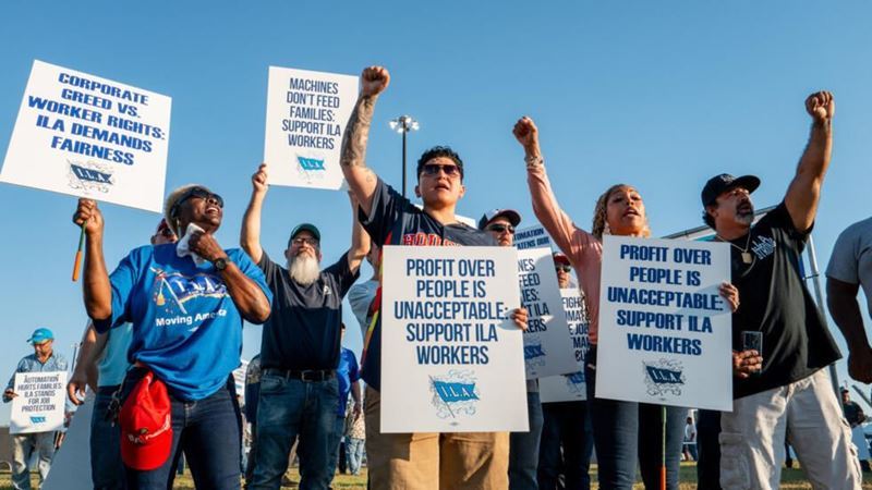 U.S. East Coast dockworkers strike ends