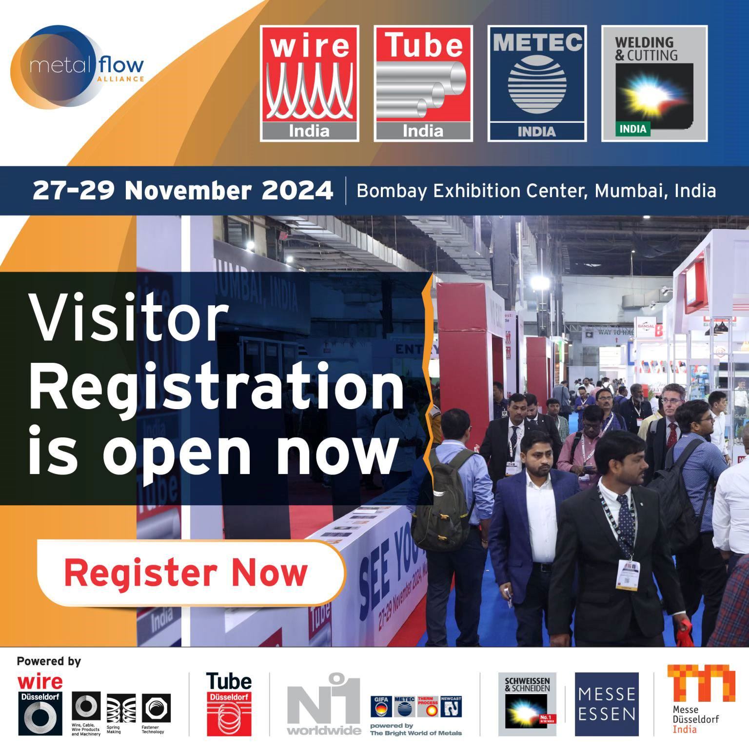 Indian Metal trade fair quartet in Mumbai