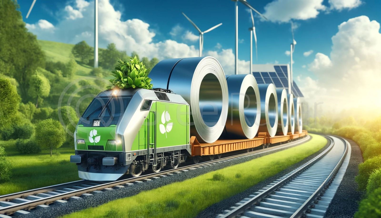 Tata Steel and DB Cargo's green electric steel transport