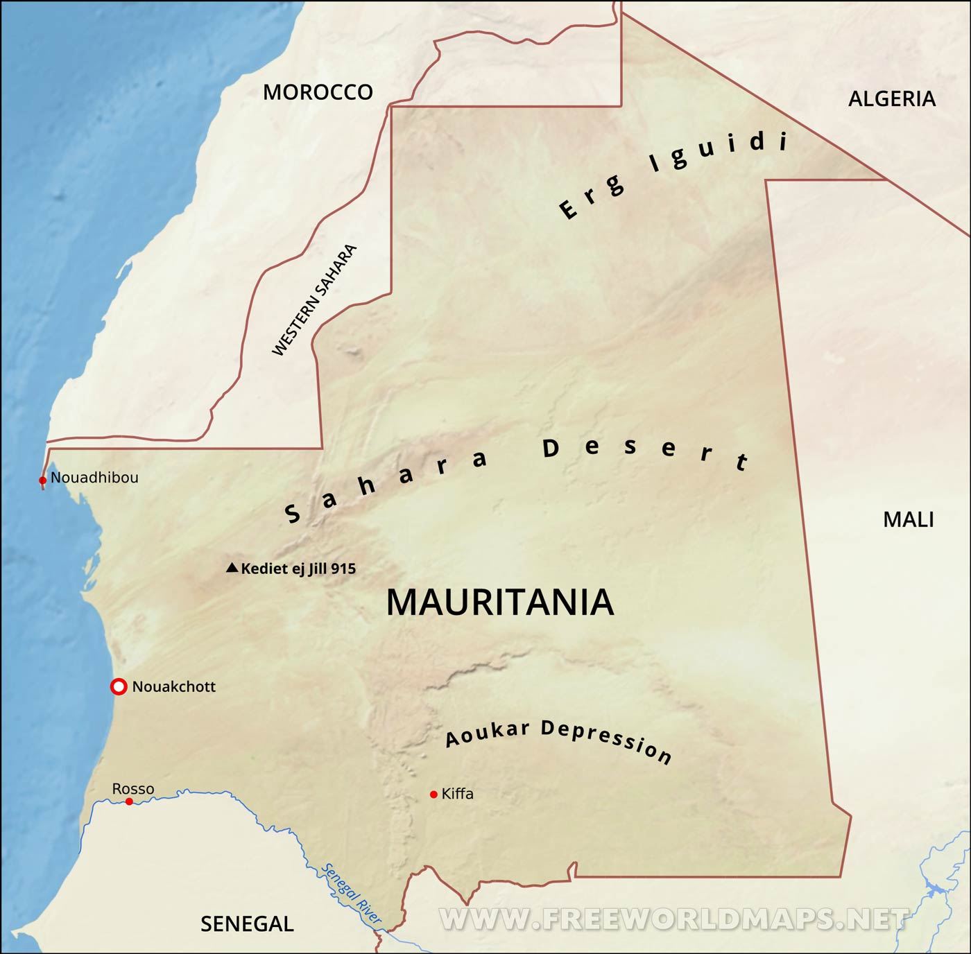 Mauritania, demir cevheri taşımacılığı için 150 milyon dolarlık yatırım alacak