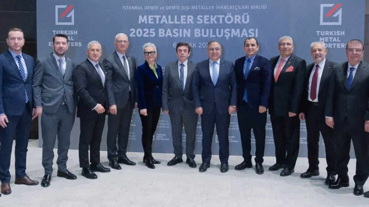 Demir ve demir dışı metaller sektörünün 2025 ihracat hedefi: 14 milyar dolar