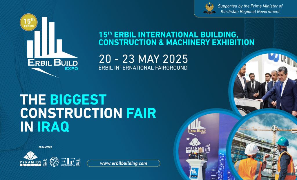 Erbil Build Expo 2025 -inşaat mükemmelliğinin zirvesi!