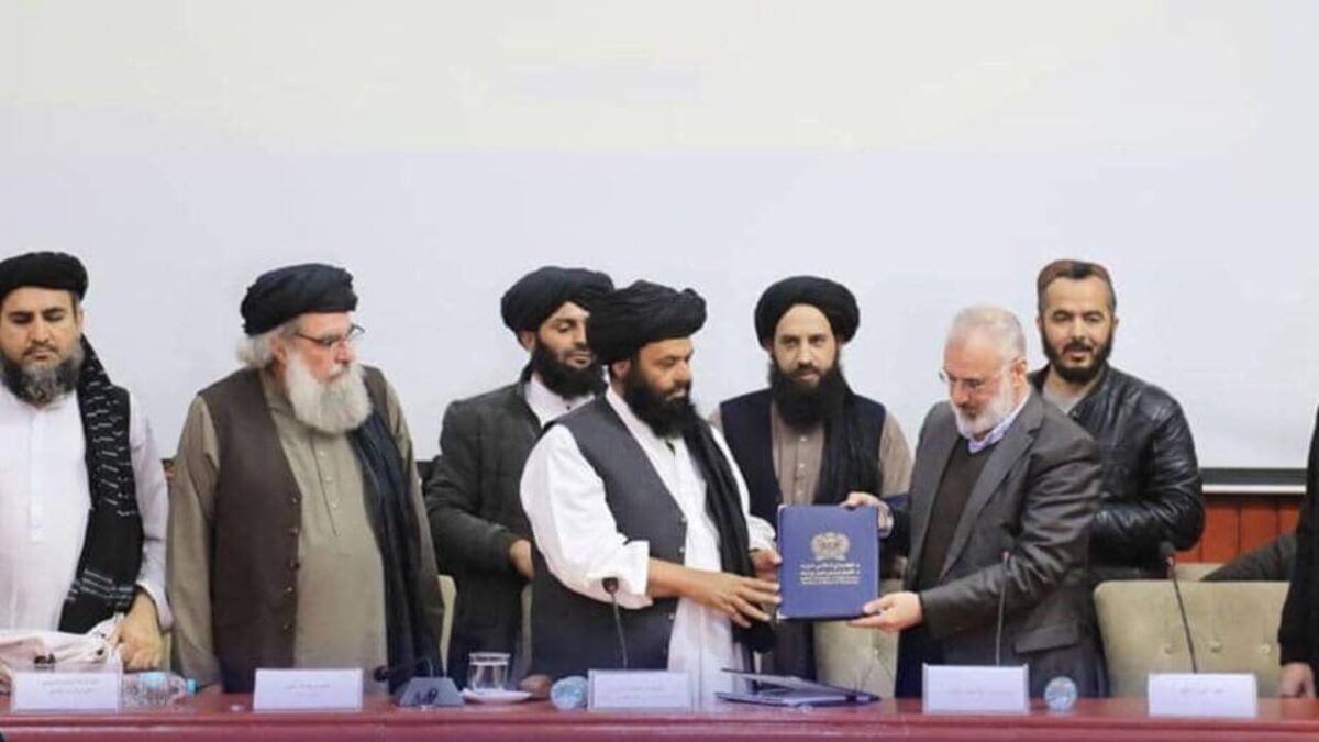 A Turkish mining company signed an agreement with the Taliban 