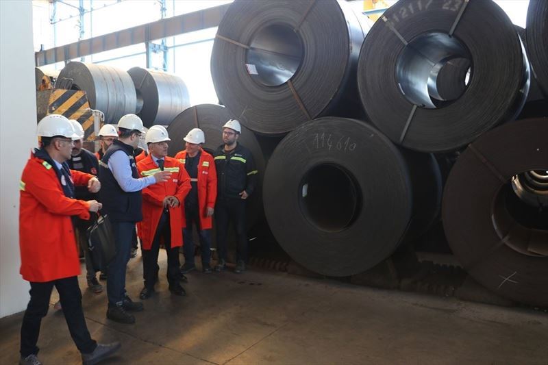 Inspection of steel mills in Iskenderun and Payas