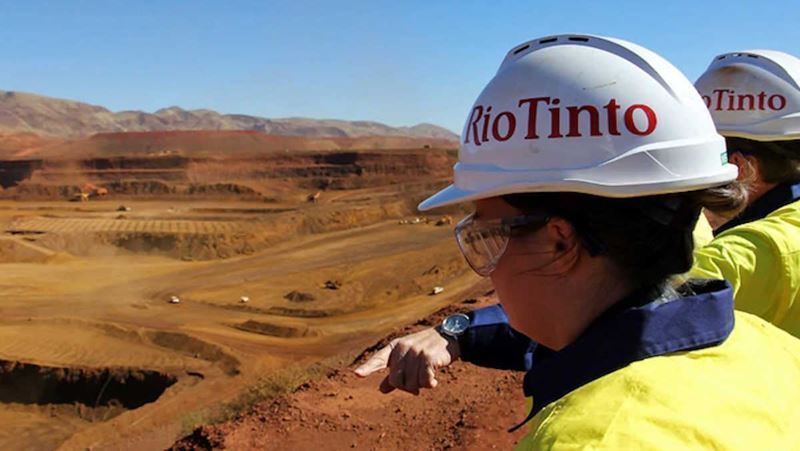 Rio Tinto 2024’te demir cevheri fiyat düşüşüne rağmen net kazancını artırdı