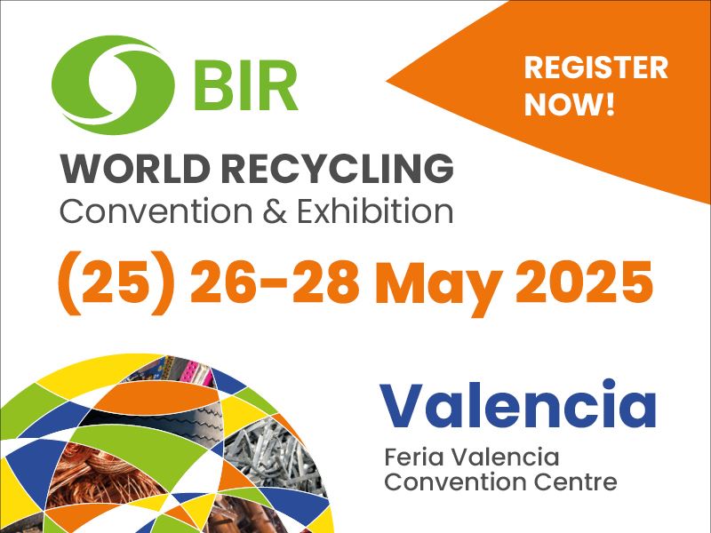 BIR World Recycling Convention & Exhibition 2025: Kayıt Fırsatlarını Kaçırmayın!