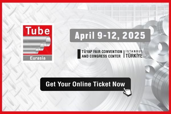 The largest tube and profile fair in Türkiye will take place in Istanbul in 2025!