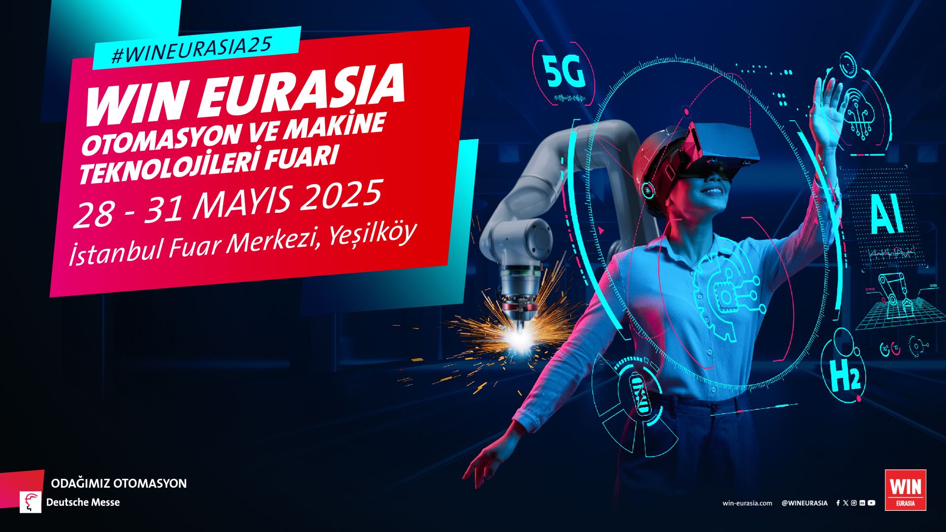 WIN EURASIA 2025, özel alanlarında endüstriyel inovasyon ve sürdürülebilirliği buluşturacak