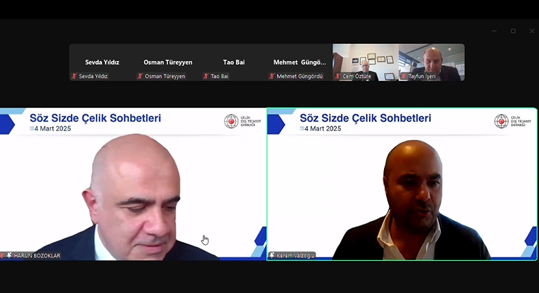 ABD’nin vergi politikaları ve Türk çelik sektörüne etkileri Söz Sizde Çelik Sohbetleri'nde ele alındı