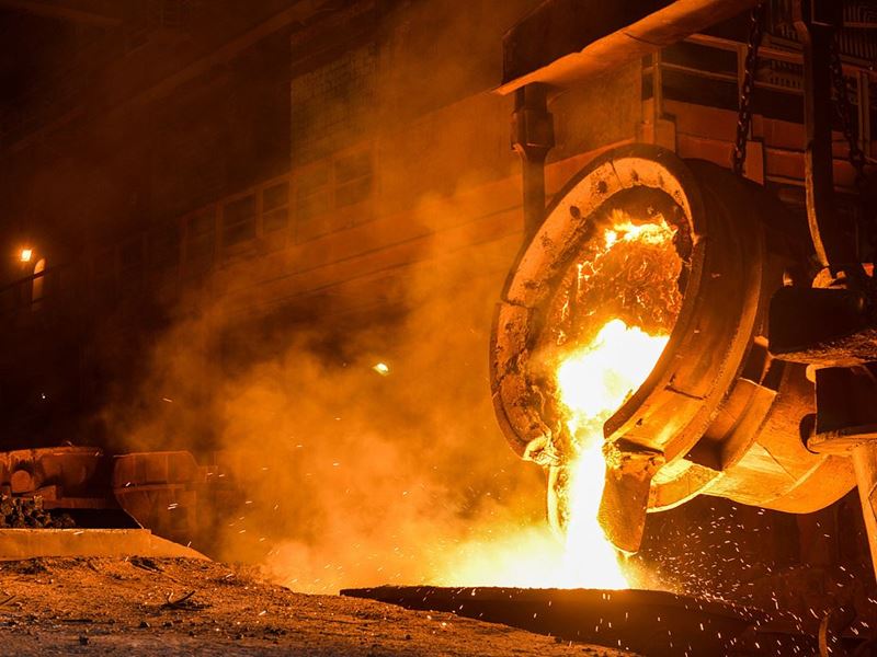 Rus çelik üretimi mayıs 2024'te %2 düştü