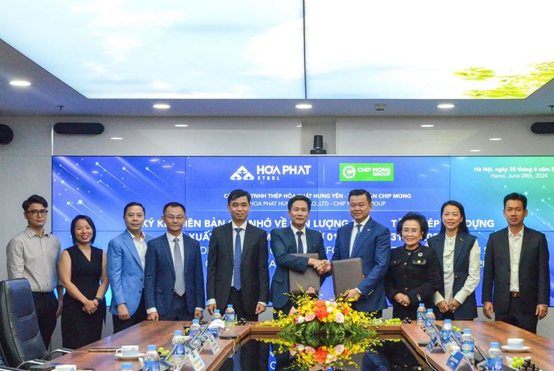 Hoa Phat Group, Kamboçyalı Chip Mong Group'a inşaat demiri tedarik edecek 