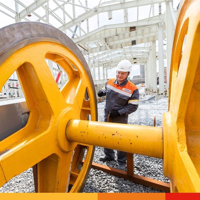 EVRAZ ZSMK yüksek teknolojili pik demir döküm tesisinin inşaatına başladı