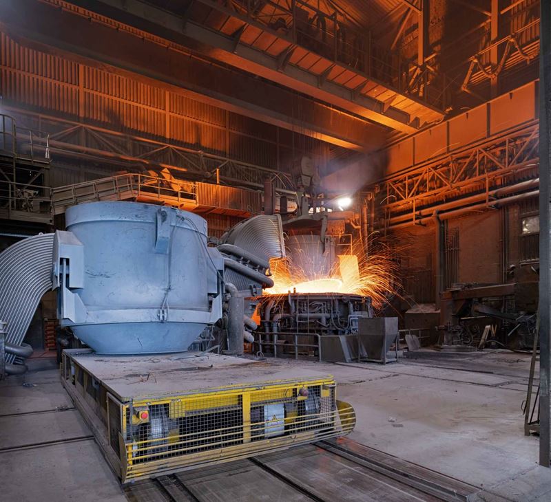 Sweden's crude steel production decreased by 3.3% in the January-July period