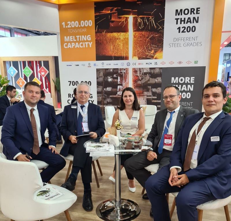 Özkan Demir Çelik met with SteelRadar at Istanbul Metal Expo