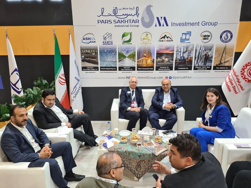 At Metal Expo, SteelRadar visited the Iran-Azerbaijan Association 