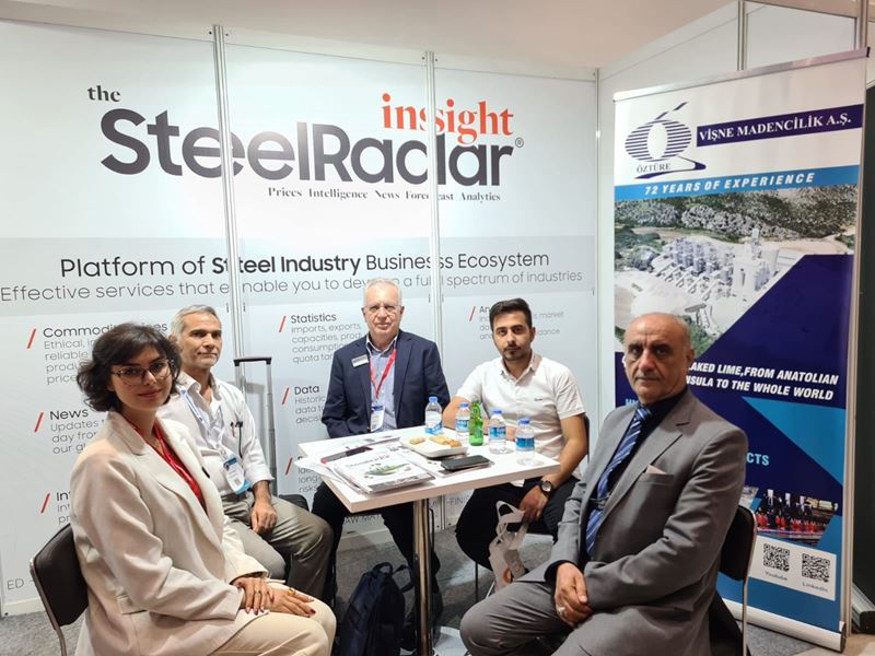 SteelRadar ve Meraj Tejarat Atiyeh Steel, Ankiros fuarı'nda bir araya geldi