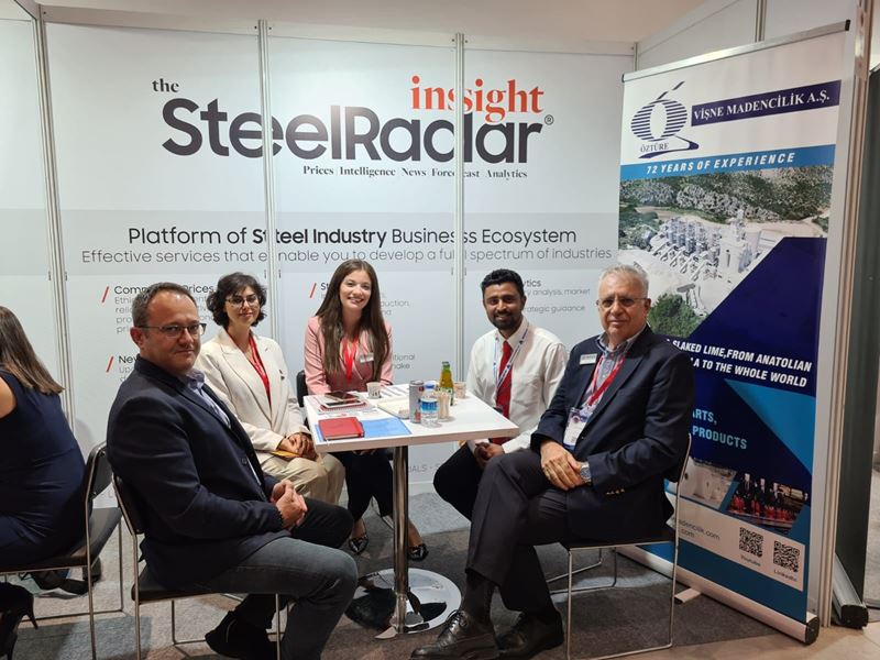 Global Steel Summit Event Operations Director Thaiseer d. Jaffar and Steel Radar met