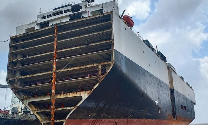 A new ship recycling project launched in Pakistan