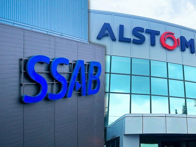 Demiryolu sektöründe çevreci adım: Alstom ve SSAB'den yeşil çelik hamlesi