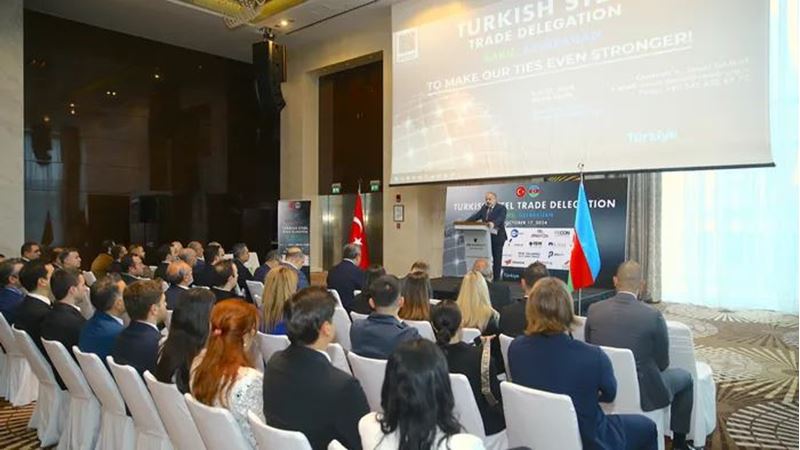 Çelik İhracatçıları Birliği, 21 firma ile Azerbaycan'da ticaret görüşmeleri gerçekleştirdi