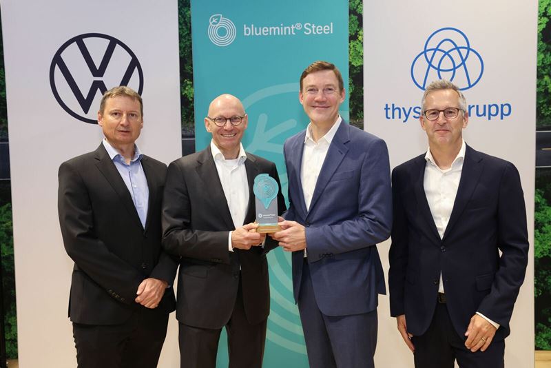 Thyssenkrupp ve Volkswagen, karbon azaltılmış çelik tedariki için iş birliği anlaşması imzaladı