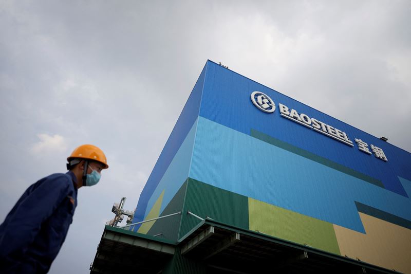 Baosteel, China's major steelmaker, still makes a profit