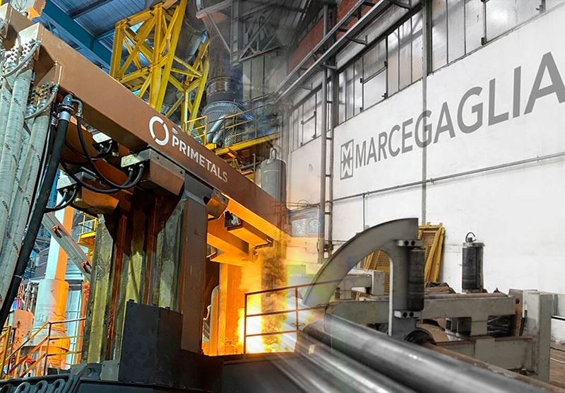 Marcegaglia and Primetals partnership to increase productivity