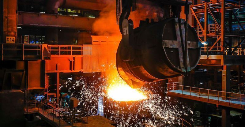 800 million dollar loss in Iranian steel exports