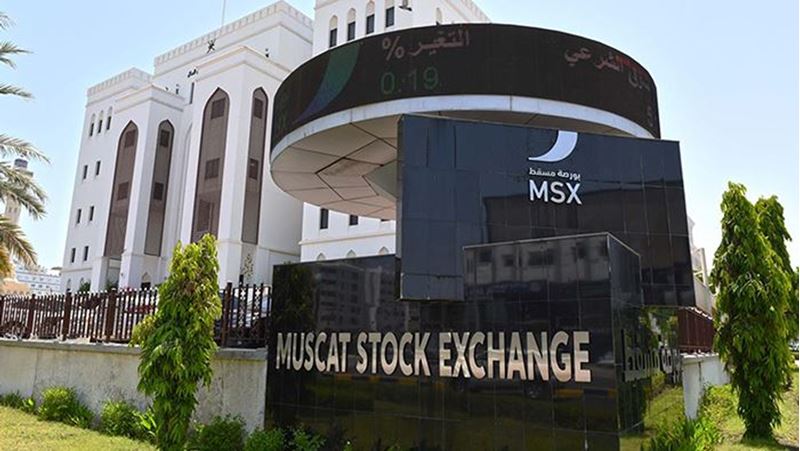 Oman's stock market closed its third week higher