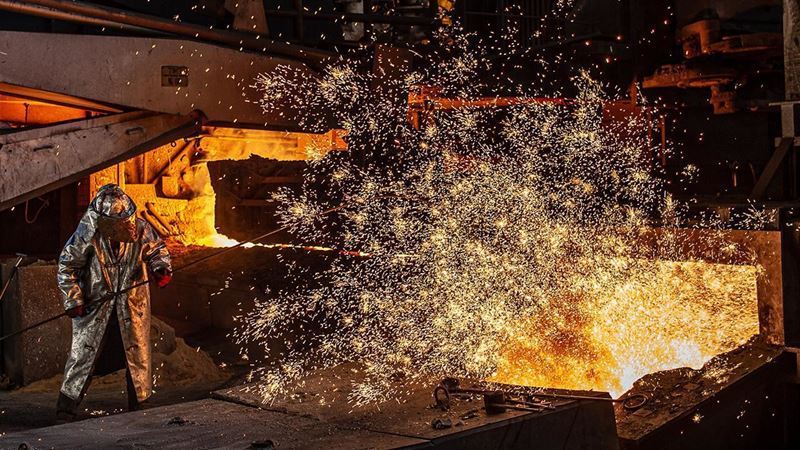 Crude steel production in the Middle East rises in 2024 