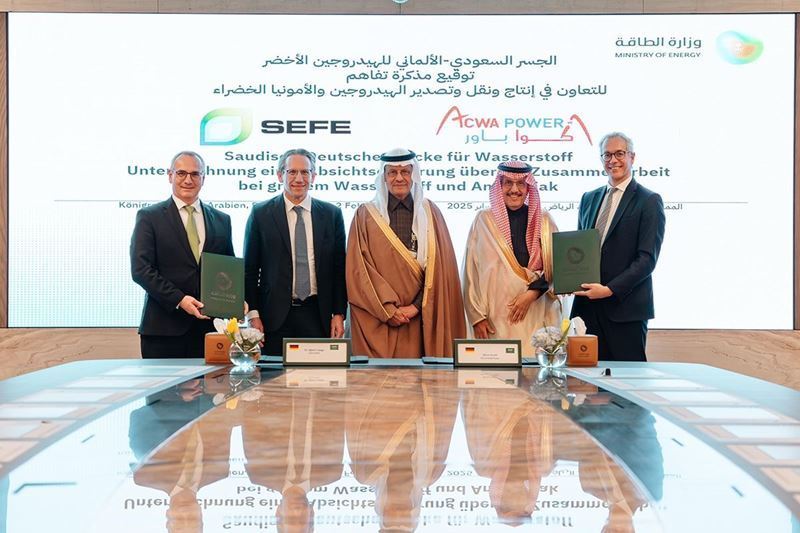 Saudi Arabia and Germany agree green hydrogen deal