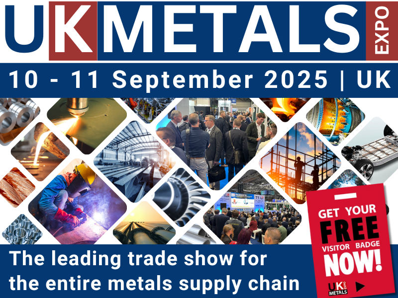 UK Metals Expo 2025: key to future-proofing businesses across the supply chain