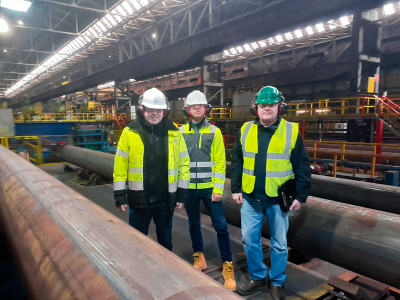 LIBERTY Pipes Hartlepool begins production for new energy project