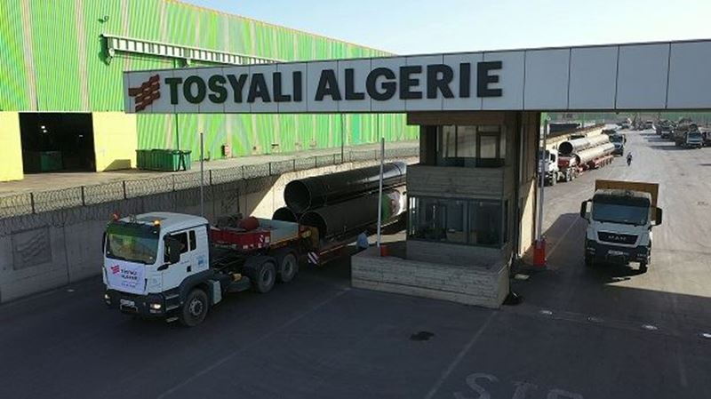 Tosyali Algerie, Avrupa'ya HRC ihracatına başladığını duyurdu